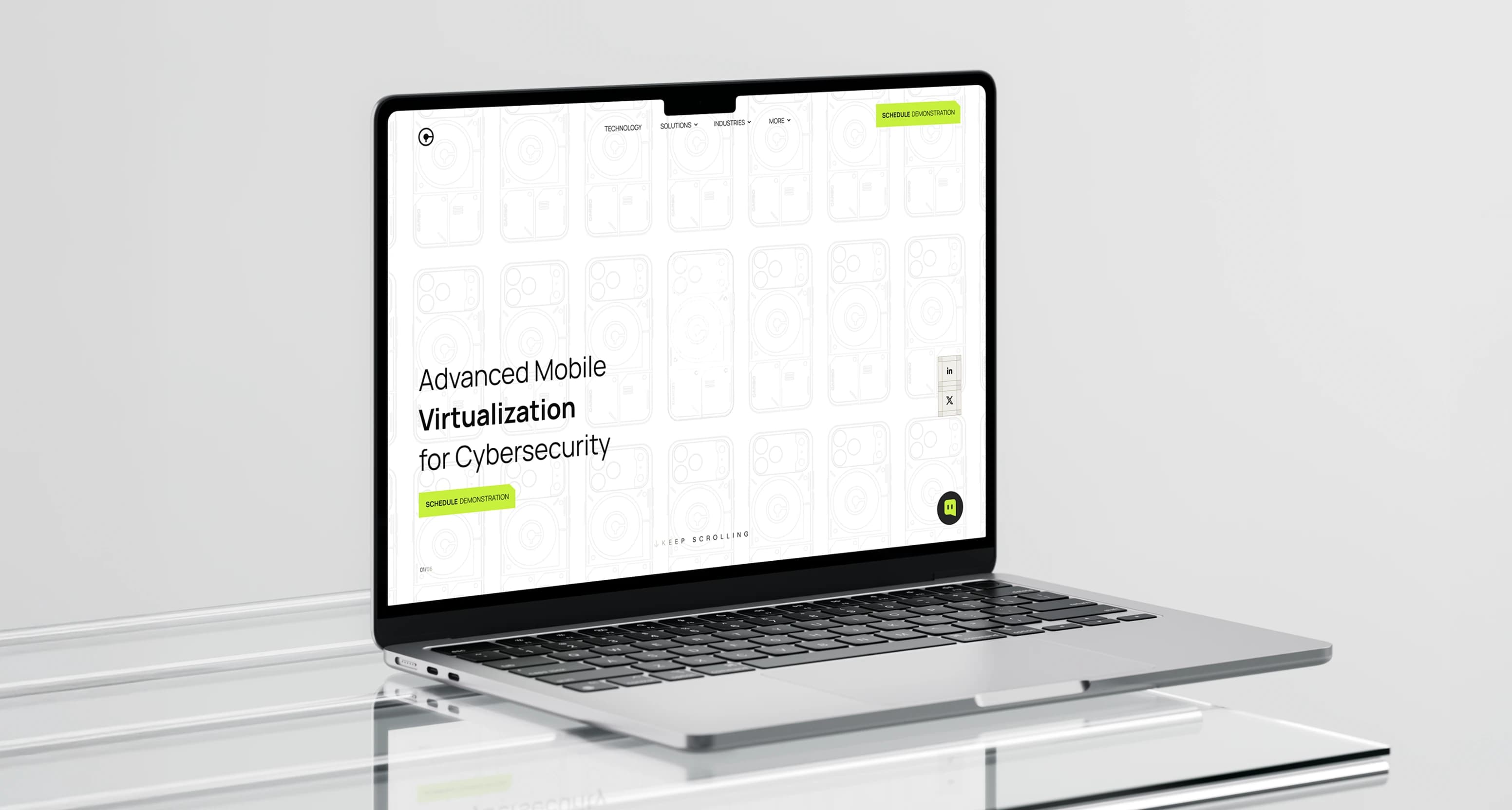 Interface de la plateforme du projet Garbo